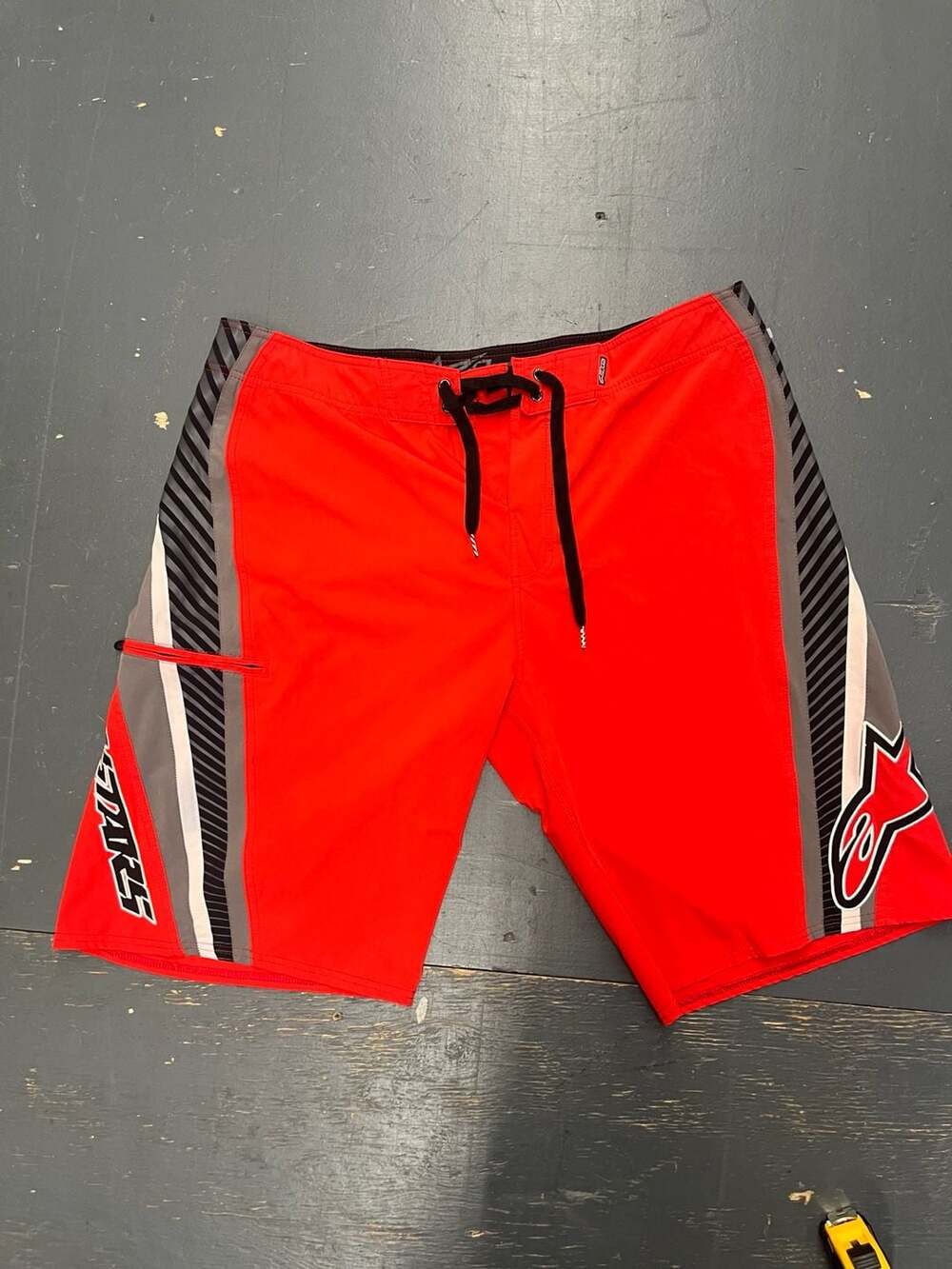 Alpinestars Men's Performance Board Shorts in Red